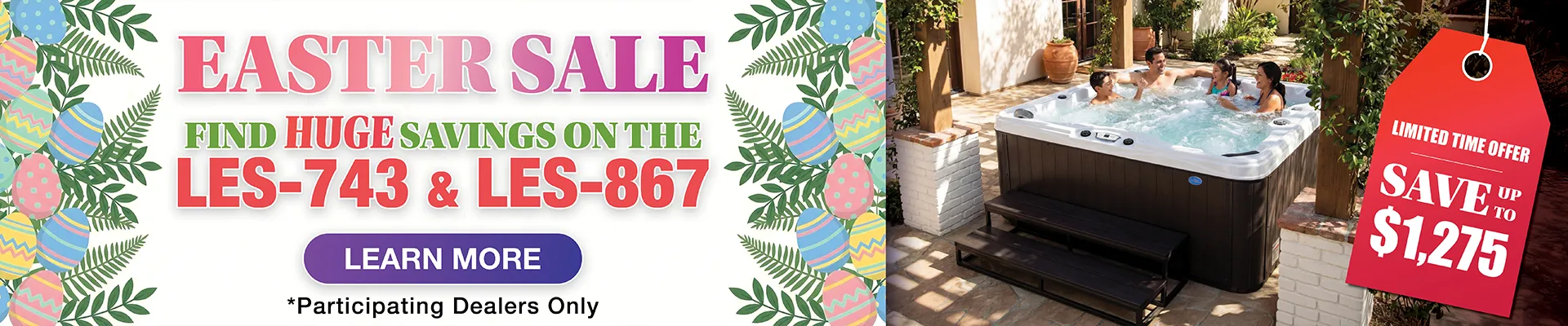 Calspas hot tub being used in a family setting - Norman